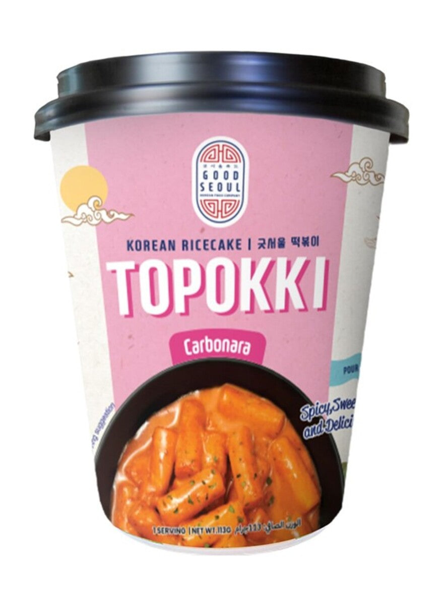 Good Seoul Topokki Rice Cake Carbonara