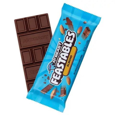 Feastables MrBeast Almond milk chocolate with almond