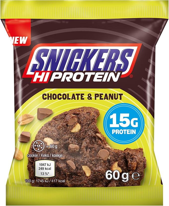 Snickers Protein Cookie Chocolate & Peanut 60g