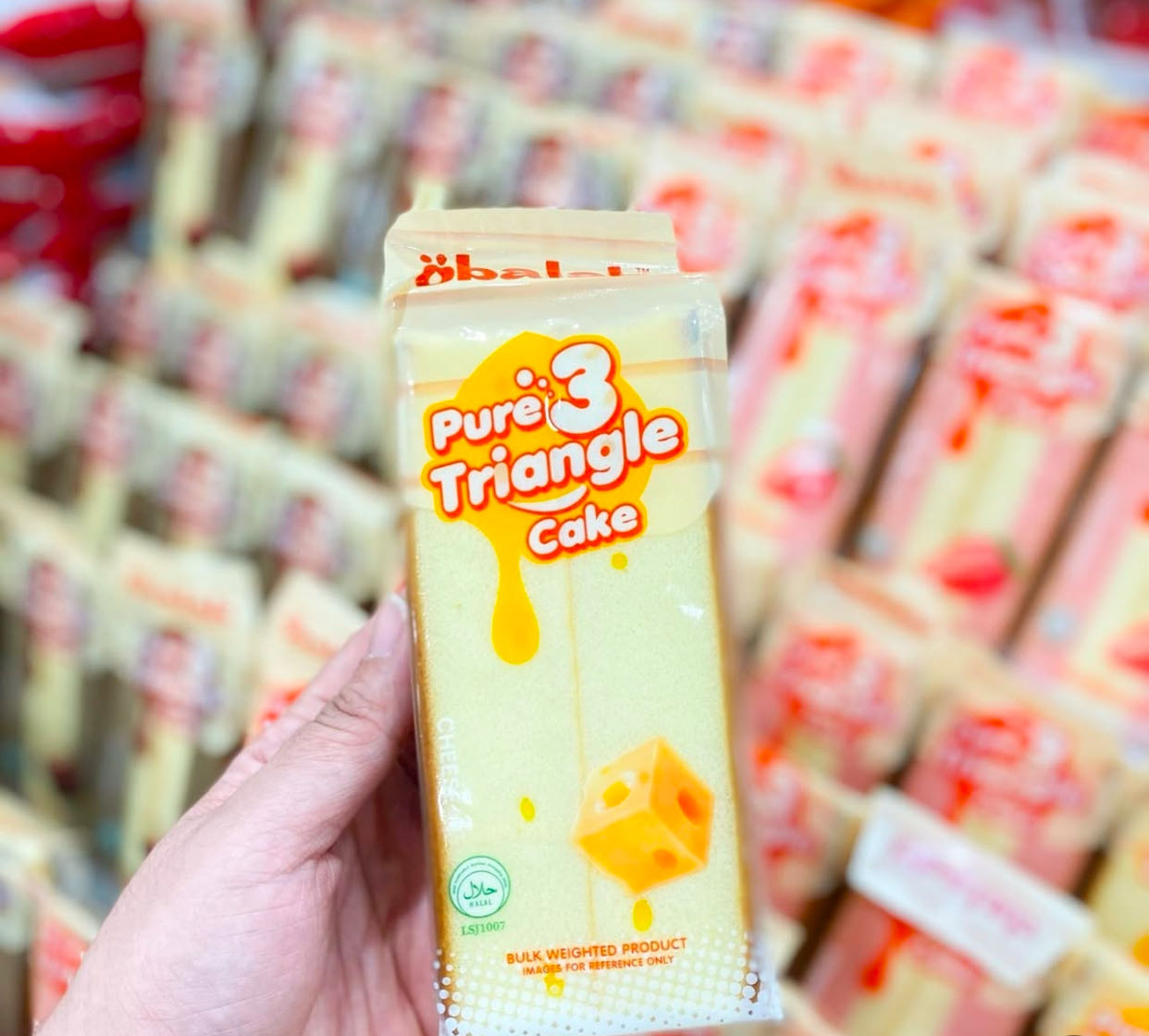 Obalab Triangle Cake Cheese Flavor 100g