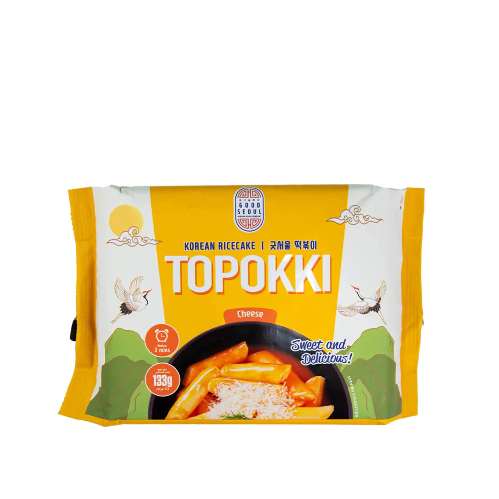 Topokki - Korean Rice cake - Cheese - 133g