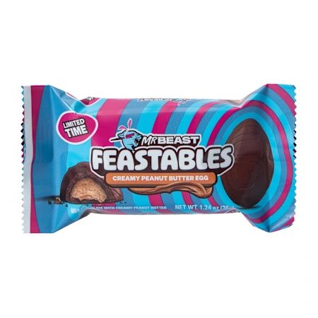 Mr. Beast Feastables Creamy Peanut Butter Egg