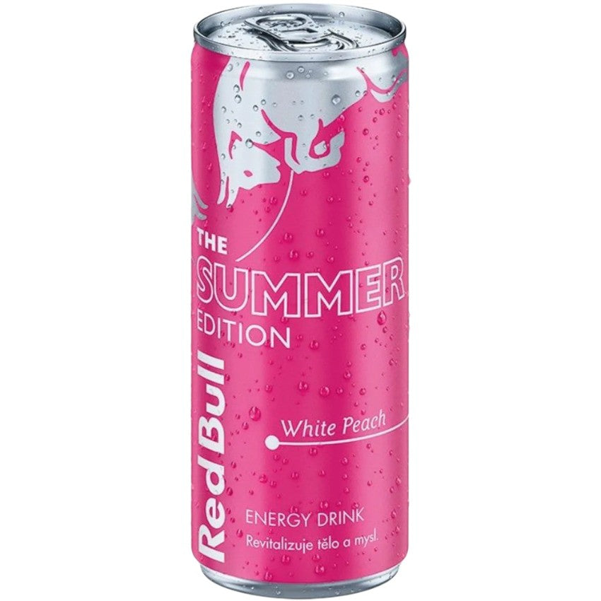 Red Bull Energy Drink The Summer Edition White Peach Flavor 250ml