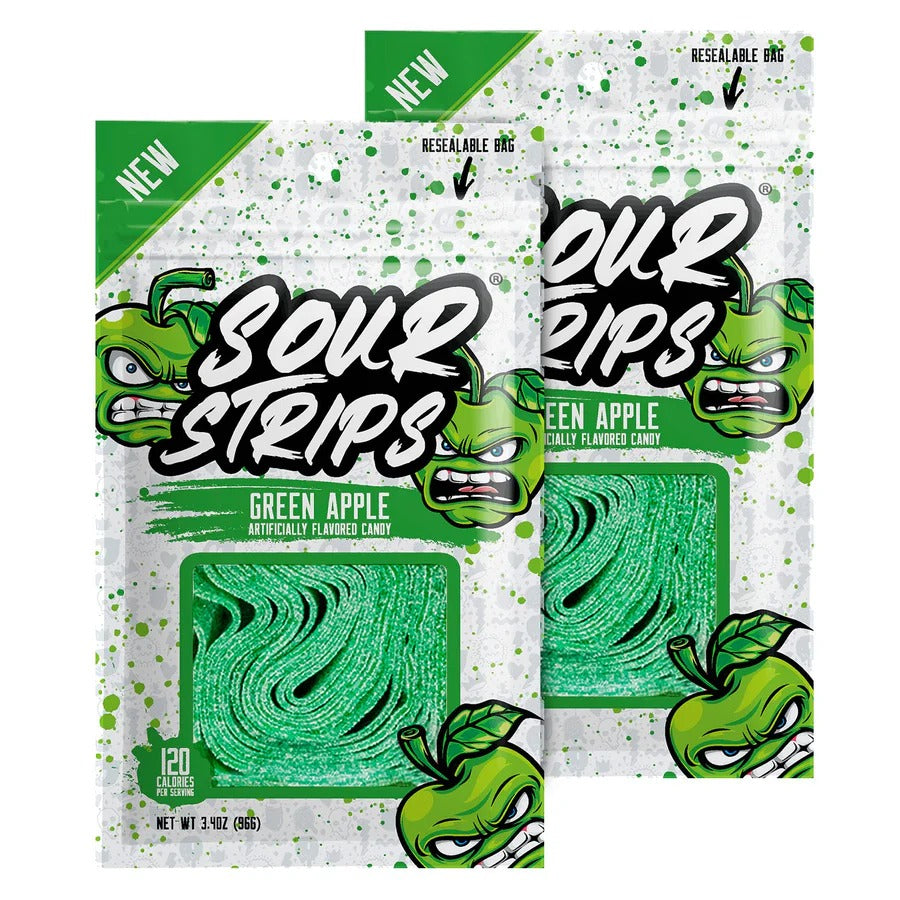 Sour Strips Green Apple