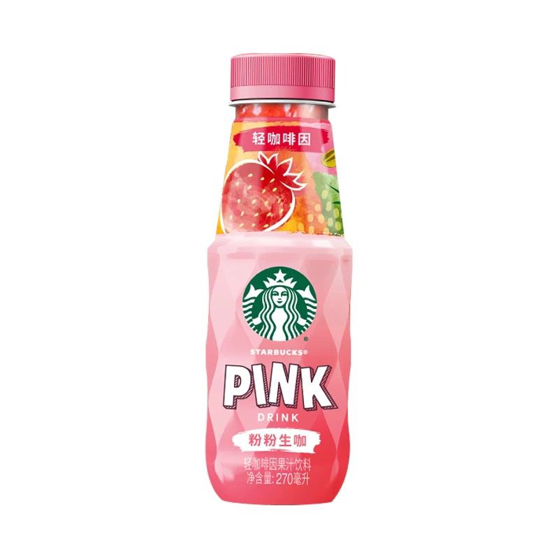 Starbucks Refreshers Pink Drink Strawberry flavor 270ml