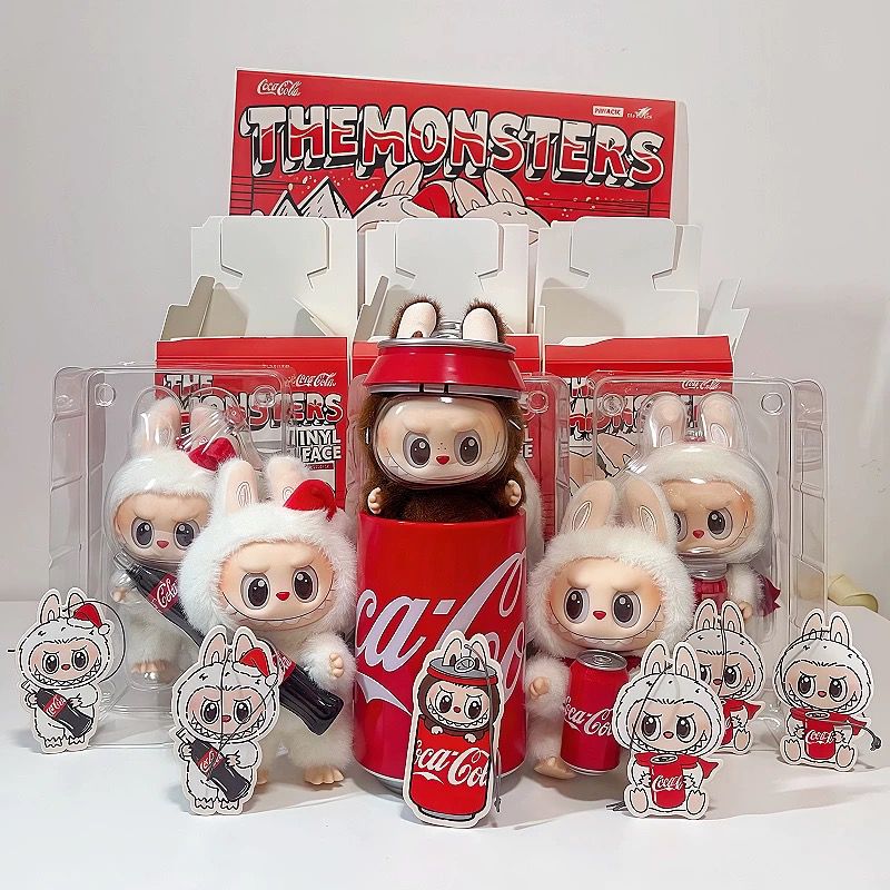 Labubu Monsters COCA-COLA Series-Vinyl Face Blind Box, Random Design