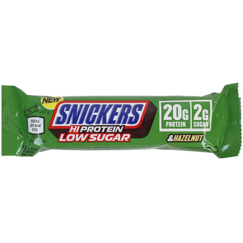 Snickers Hi Protein Low Sugar Hazelnut 57g
