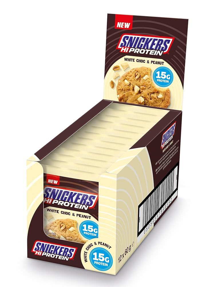 Snickers Hi-Protein White Chocolate & Peanut 60g
