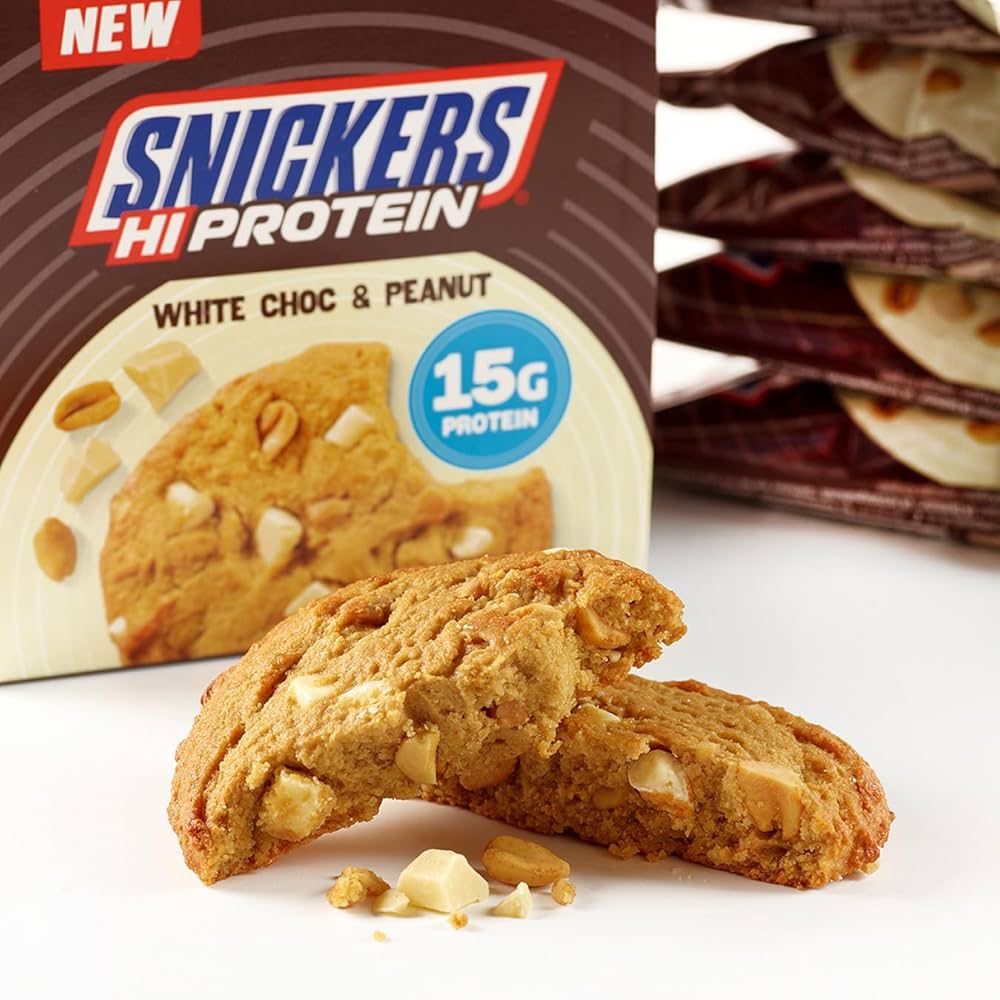 Snickers Hi-Protein White Chocolate & Peanut 60g