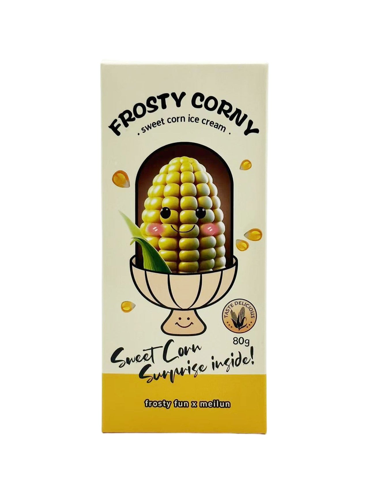 Frosty Corny Sweet Corn Ice Cream 80g