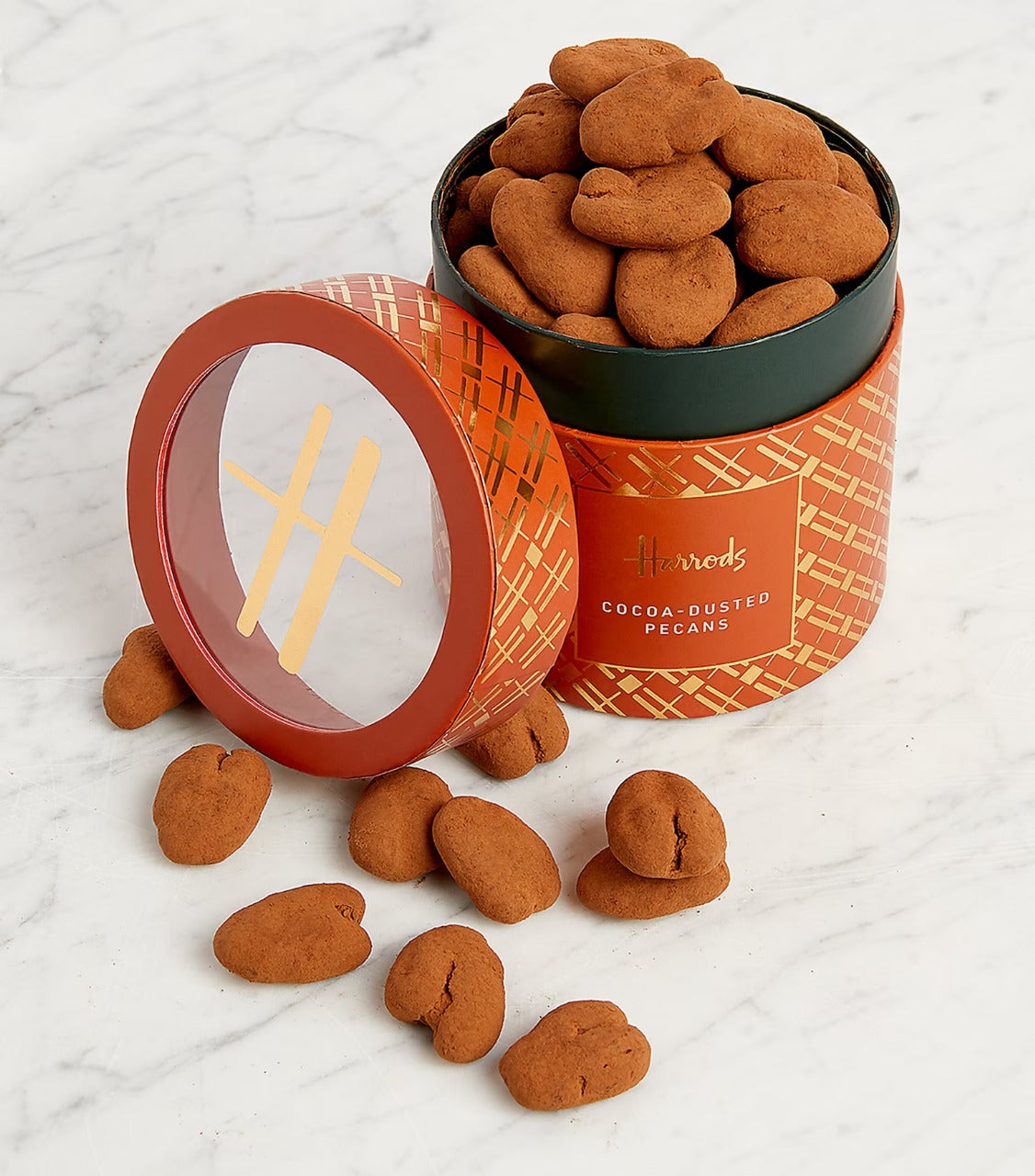 Harrods Cocoa - Dusted Pecans 270g