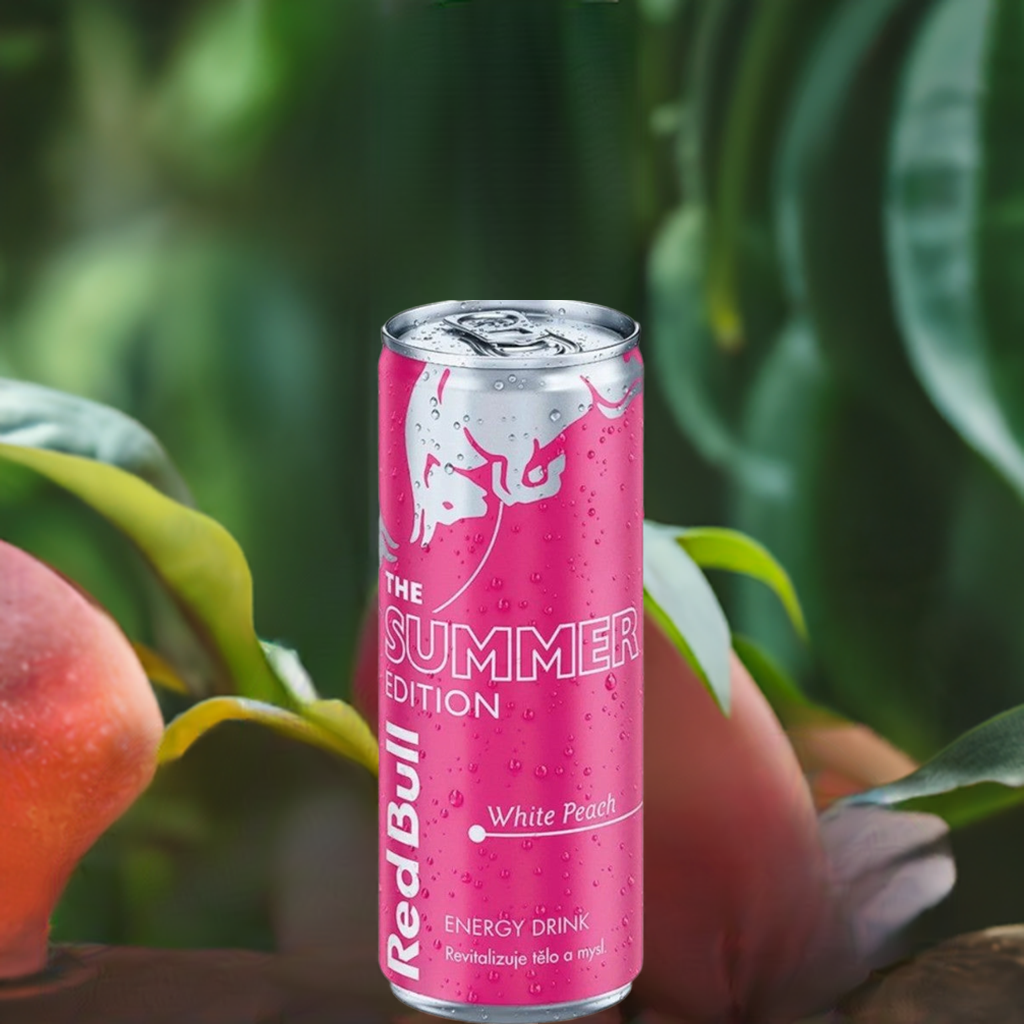 Red Bull Energy Drink The Summer Edition White Peach Flavor 250ml