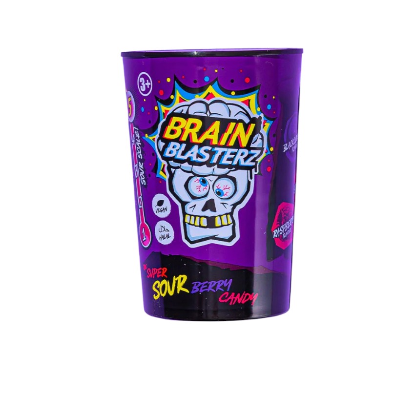 Brain Blasterz Super Sour Berry Candy 48G