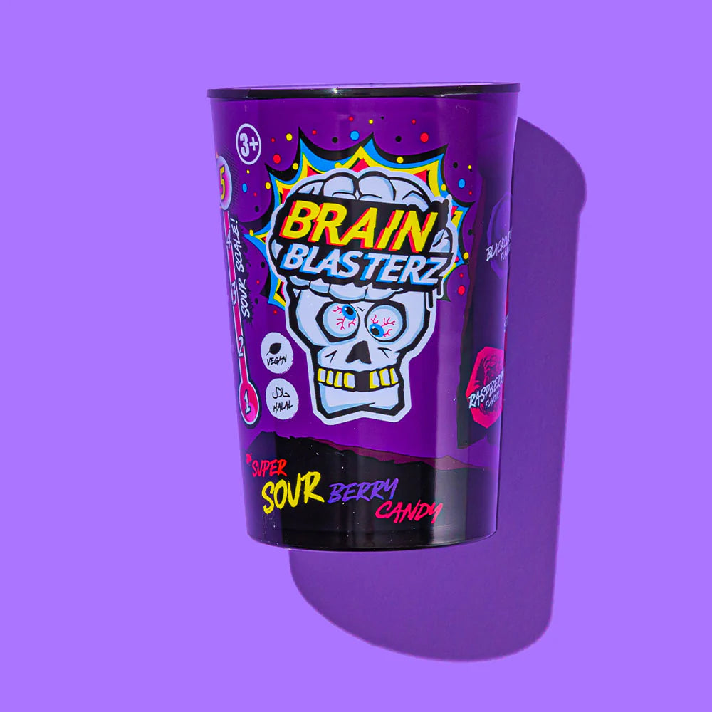 Brain Blasterz Super Sour Berry Candy 48G