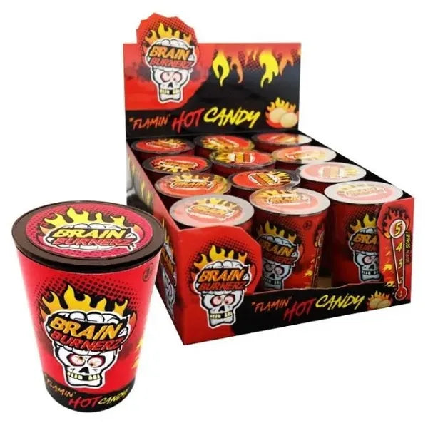 Brain Burnerz Flamin Hot Candy 48g