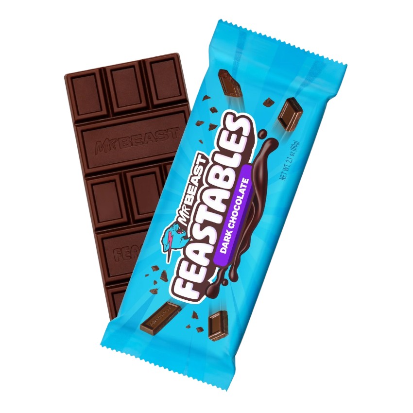 Mr Beast Feastables Dark Chocolate 60g