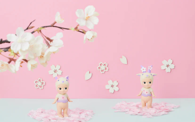 Sonny Angel Mini Figure Cherry Blossom Series Night Version Blind Box