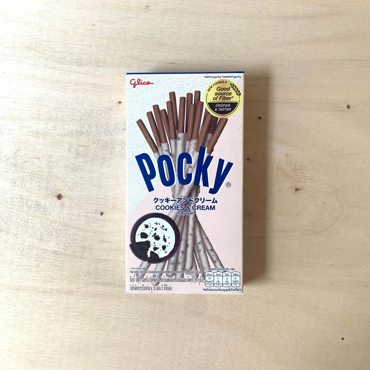 Glica Pocky Cookies&Cream Flavor 47G ( BUY 1 GET 1 FREE!!!)