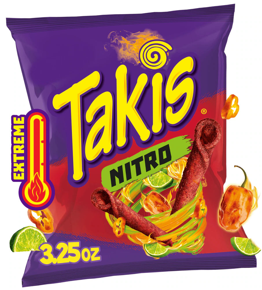 Takis Nitro Tortilla Habanero Lime - 3.25 Ounce -