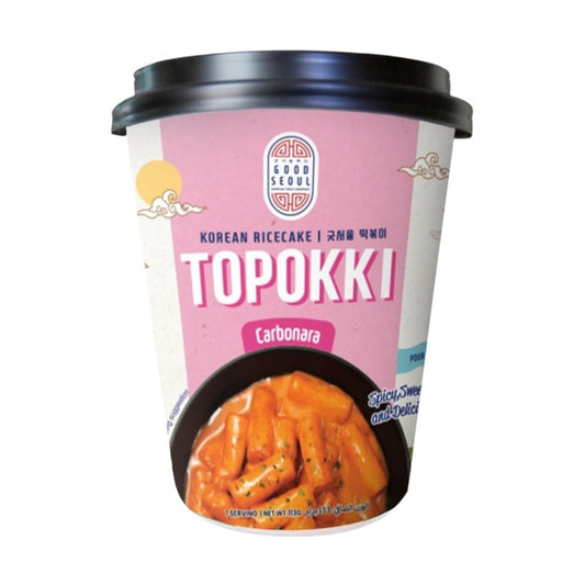 Good Seoul Topokki Rice Cake Carbonara