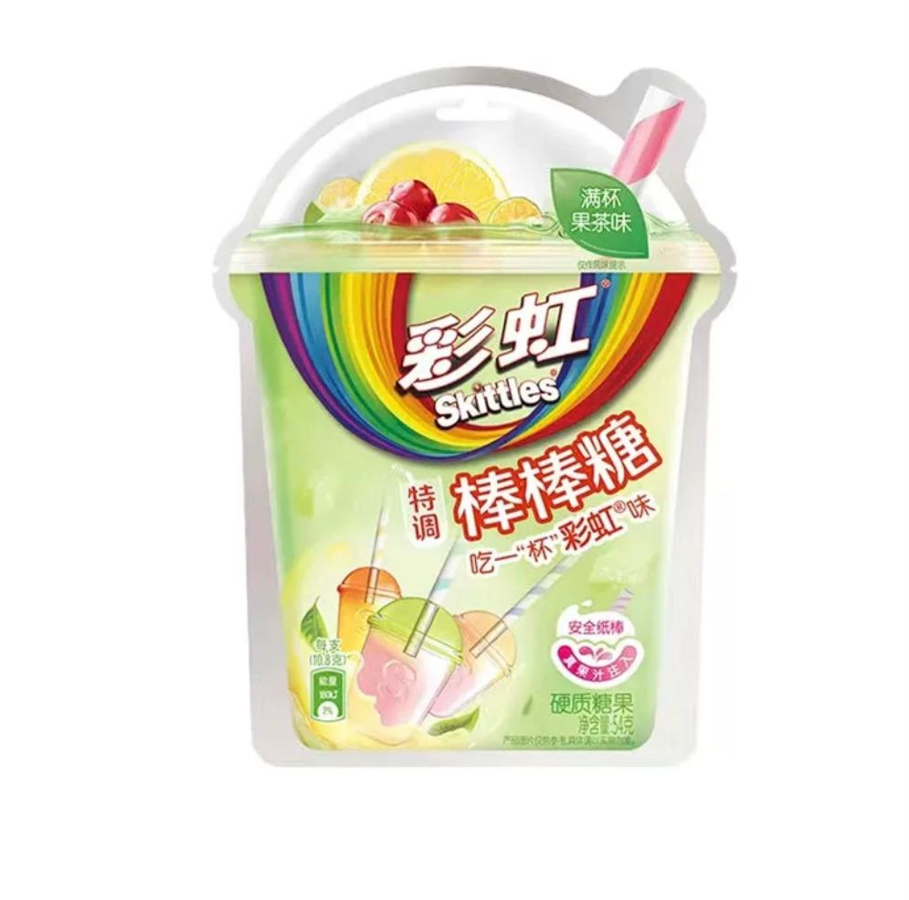 Skittles  Sugar Special Candy Candy (Fruit Tea Flavor) 5 sticks/bag