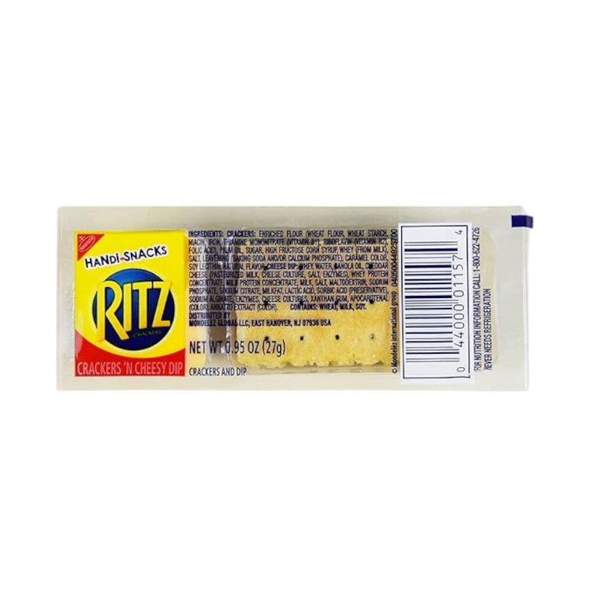 Handi Snacks Ritz Crackers N Cheez Two Compartment Snacks, 0.95 Ounce,