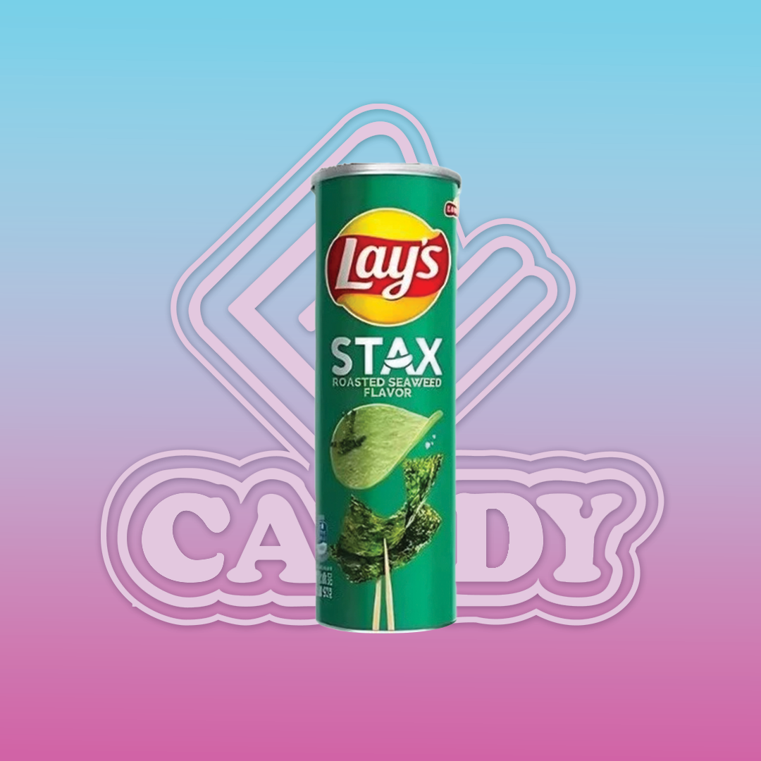 Lay'S Potato Chips Canned Roasted Seaweed Flavor 90G