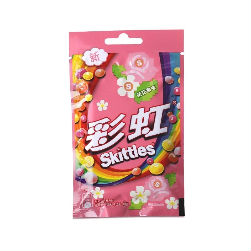 Skittles  Sugar Flower Fruit Flavor 40g Bag
