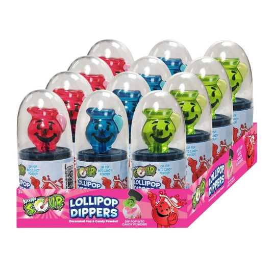 Kool-Aid Sour Lollipop Dippers,24gr
