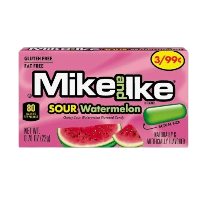 Mike & Ike Sour Watermelon - 0.78oz