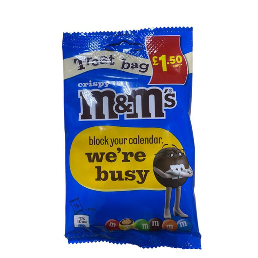 M&m's Crispy Treat Bag 77g