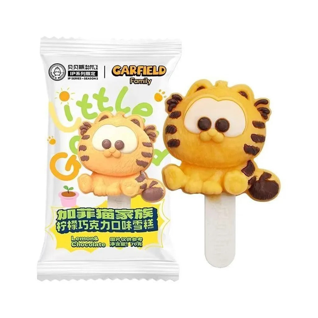 Garfield Family Lemon & Chocolate Flavor Ice Cream 70g