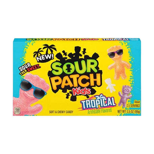 Sour Patch kids Tropical Soft Chewy TB 3.5oz (99g)