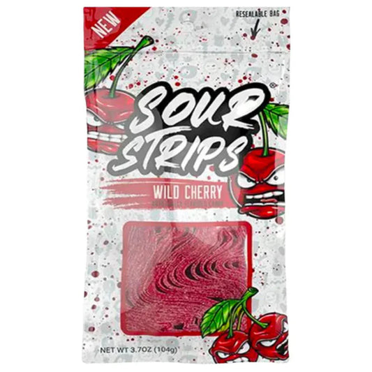Sour Strips Wild Cherry Flavour