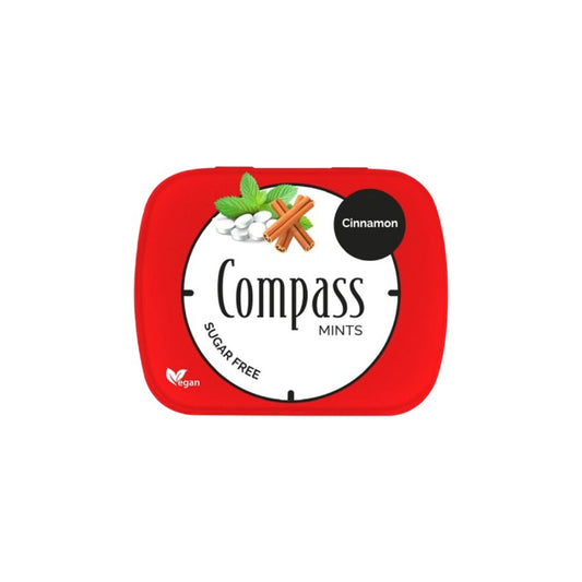 Compass Cinnamon Mints Sugarfree 14g