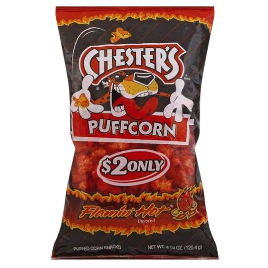 Chester's CORN SNACKS PUFFCORN 120.4g