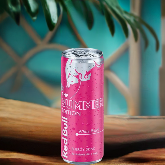 Red Bull Energy Drink The Summer Edition White Peach Flavor 250ml