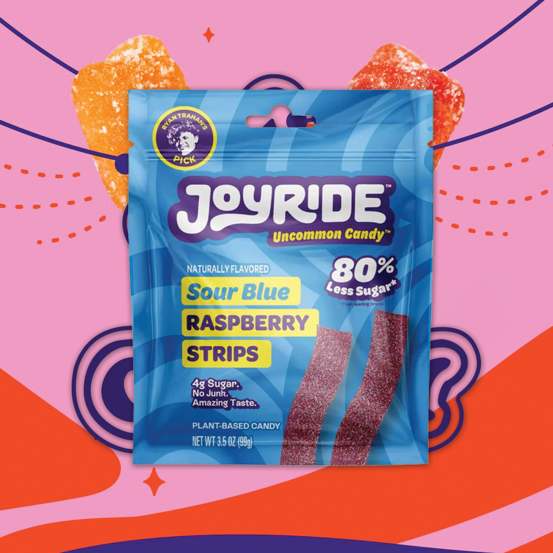 Joyride Sour Blue Raspberry Strips (99g)