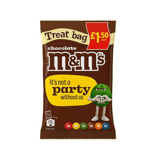 M&m's Chocolate Treat Bag 82g